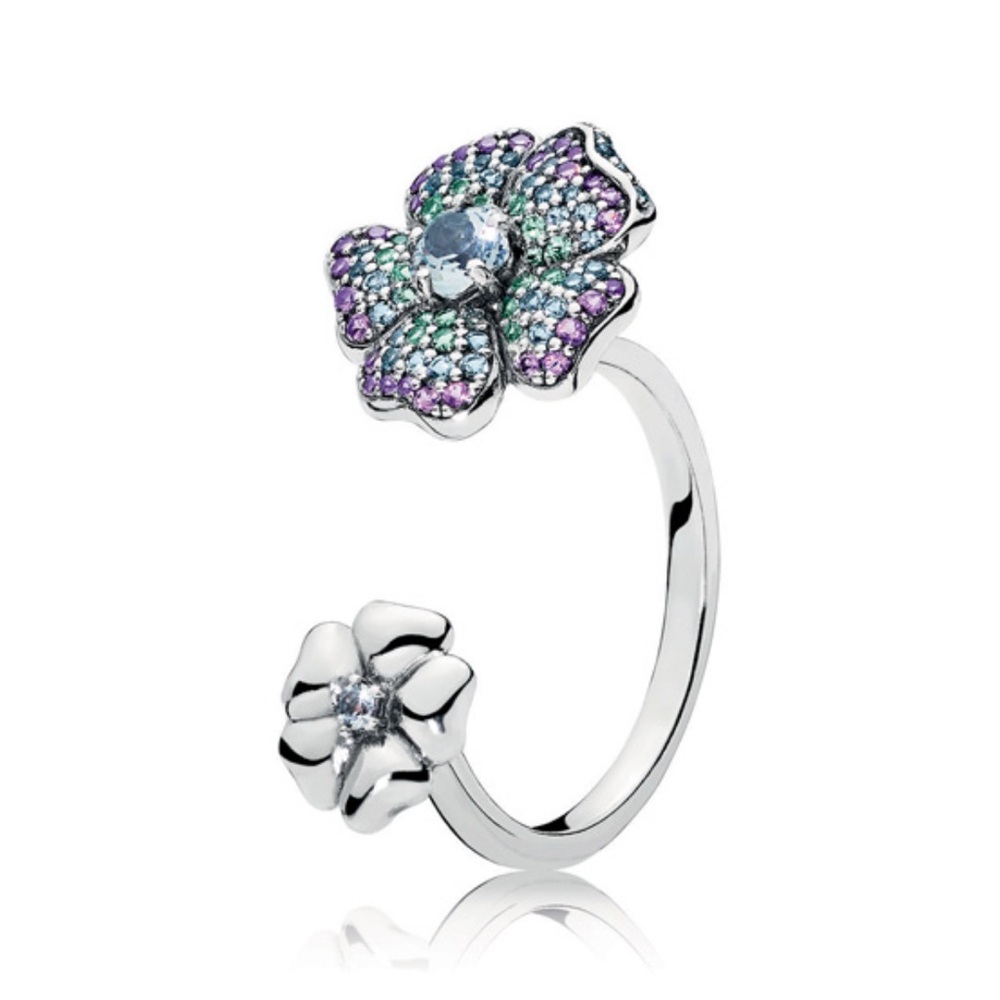 PANDORA JEWELRY glorious blooms ring